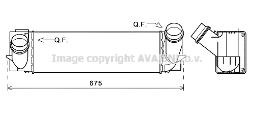 BW4494 AVA Интеркулер (фото 1)