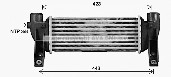 FD4697 AVA Интеркулер (фото 1)