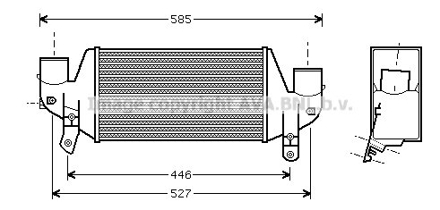 FDA4313 AVA Интеркулер (фото 1)