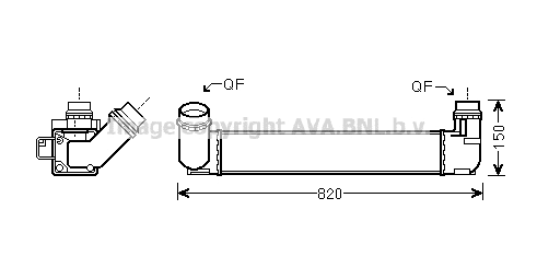 RTA4412 AVA Интеркулер (фото 1)