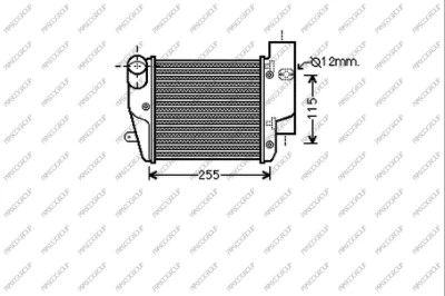 AD034N001 PRASCO Интеркулер (фото 1)
