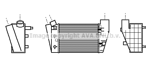 AIA4188 PRASCO Интеркулер (фото 1)