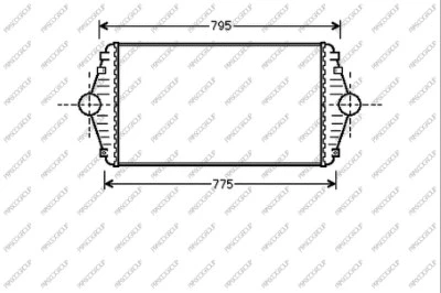 CI053N001 PRASCO Интеркулер (фото 1)