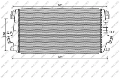 OP414N002 PRASCO Интеркулер (фото 1)