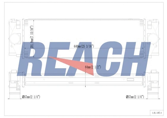 1.61.1187.4 REACH Интеркулер (фото 1)