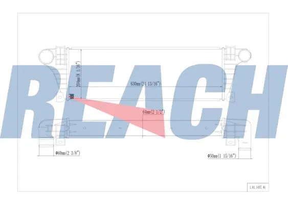 1.61.1437.4G REACH Интеркулер (фото 1)