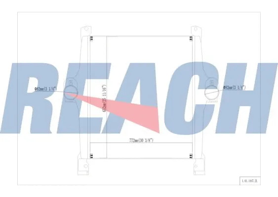 1.61.1447.2L REACH Интеркулер (фото 1)