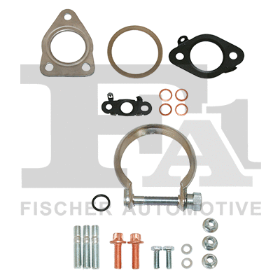 KT120450 FA1/FISCHER Монтажный комплект, компрессор (фото 1)