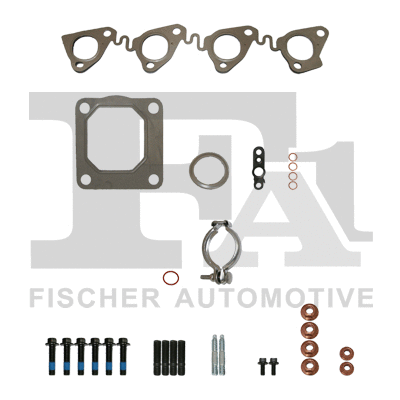 KT130025 FA1/FISCHER Монтажный комплект, компрессор (фото 1)