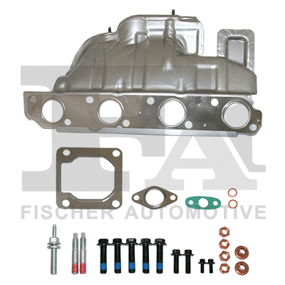 KT130100 FA1/FISCHER Монтажный комплект, компрессор (фото 1)