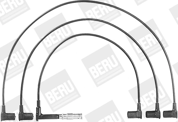 ZEF598 BERU Комплект проводов зажигания (фото 2)
