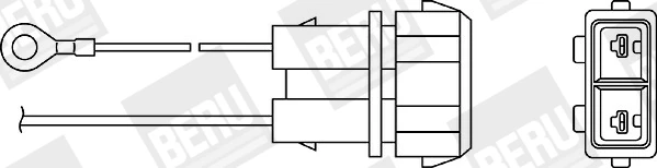 OZU003 BERU Лямбда-зонд (фото 2)