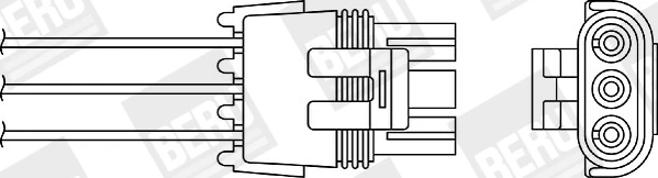 OZH033 BERU Лямбда-зонд (фото 2)