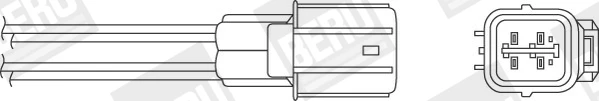 OPH031 BERU Лямбда-зонд (фото 2)