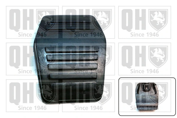 EM1805K QUINTON HAZELL Педальные накладка, педаль тормоз (фото 1)