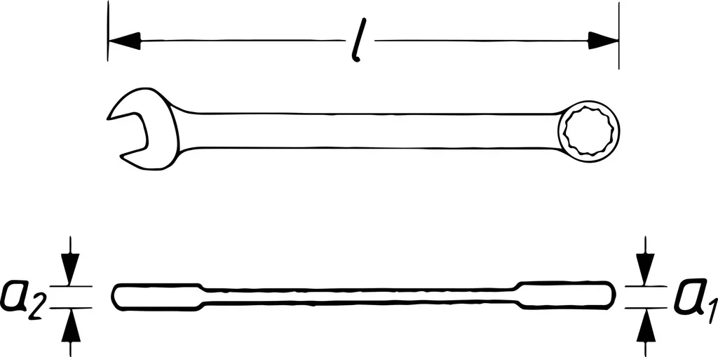 V1028 VIGOR Трещоточный – кольцевой гаечный ключ (фото 1)