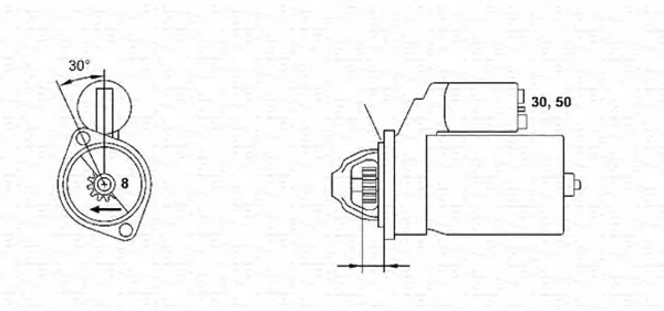 943253215010 MAGNETI MARELLI Стартер (фото 1)