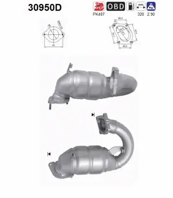 30950D AS Катализатор (фото 1)