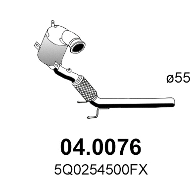 04.0076 ASSO Катализатор (фото 1)