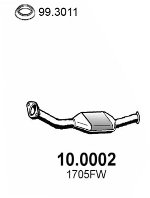 10.0002 ASSO Катализатор (фото 1)