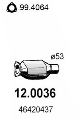 12.0036 ASSO Катализатор (фото 1)