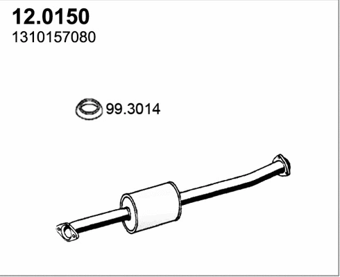 12.0150 ASSO Катализатор (фото 1)