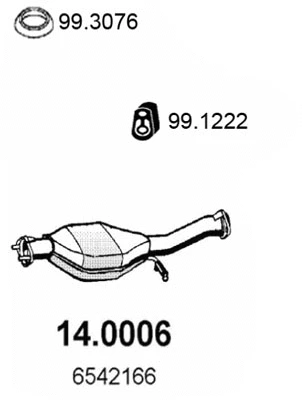 14.0006 ASSO Катализатор (фото 1)