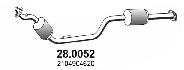 28.0052 ASSO Катализатор (фото 1)