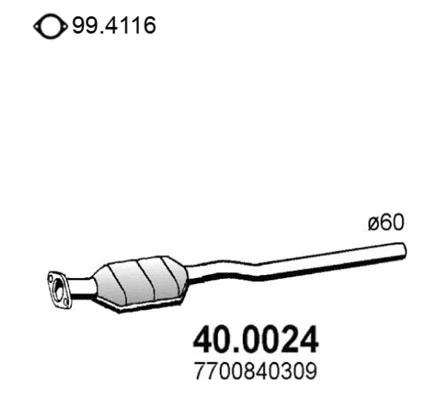 40.0024 ASSO Катализатор (фото 1)