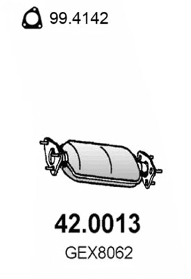 42.0013 ASSO Катализатор (фото 1)