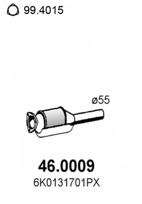 46.0009 ASSO Катализатор (фото 1)