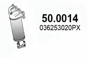 50.0014 ASSO Катализатор (фото 1)