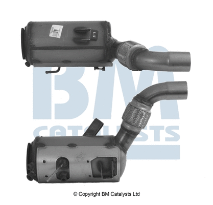 BM11040H BM CATALYSTS Сажевый / частичный фильтр, система выхлопа ОГ (фото 1)