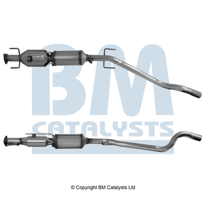 BM11076H BM CATALYSTS Сажевый / частичный фильтр, система выхлопа ОГ (фото 1)