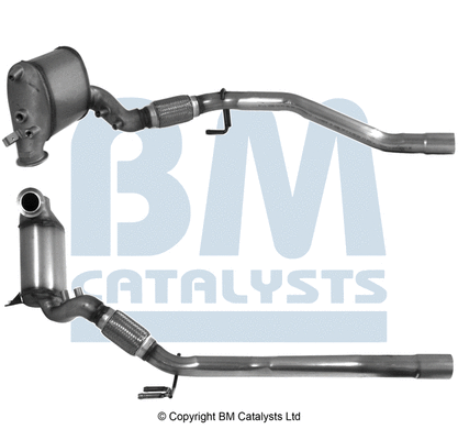 BM11150P BM CATALYSTS Сажевый / частичный фильтр, система выхлопа ОГ (фото 1)