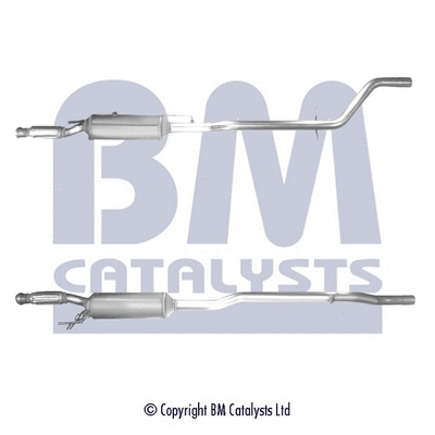 BM11274H BM CATALYSTS Сажевый / частичный фильтр, система выхлопа ОГ (фото 1)