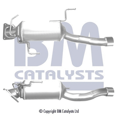 BM11341P BM CATALYSTS Сажевый / частичный фильтр, система выхлопа ОГ (фото 1)