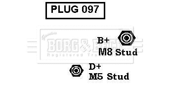 BBA2001 BORG & BECK Генератор (фото 2)