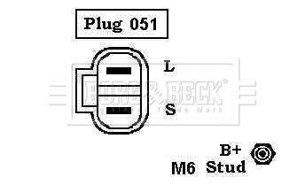 BBA2058 BORG & BECK Генератор (фото 2)