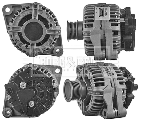 BBA2554 BORG & BECK Генератор (фото 1)