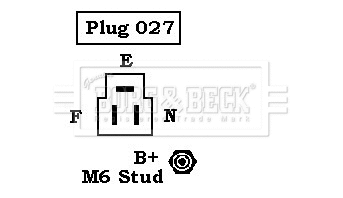 BBA2902 BORG & BECK Генератор (фото 2)