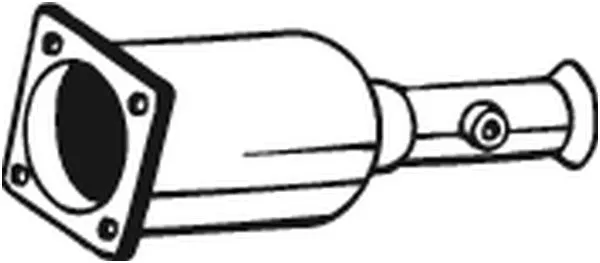 095-023 BOSAL Сажевый / частичный фильтр, система выхлопа ОГ (фото 1)