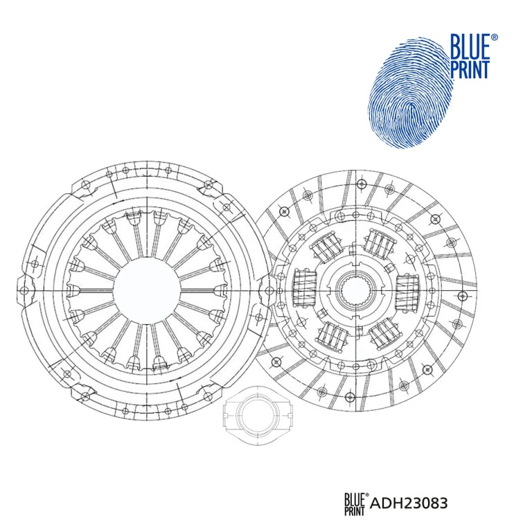 ADH23083 BLUE PRINT Комплект сцепления (фото 3)