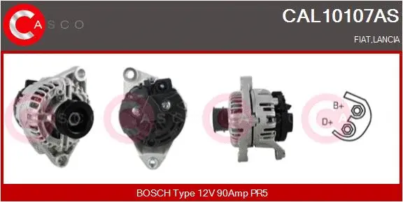 CAL10107AS CASCO Генератор (фото 1)