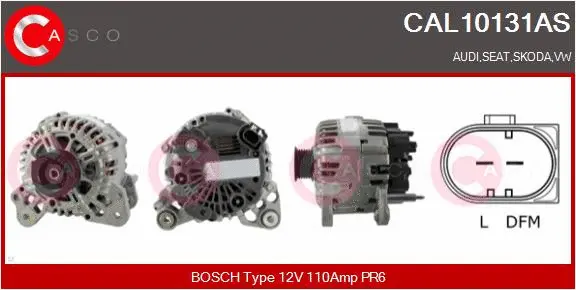 CAL10131AS CASCO Генератор (фото 1)