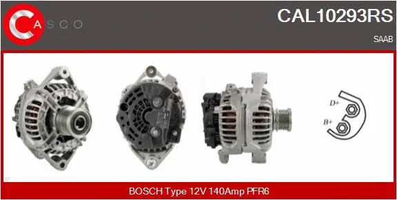 CAL10293RS CASCO Генератор (фото 1)