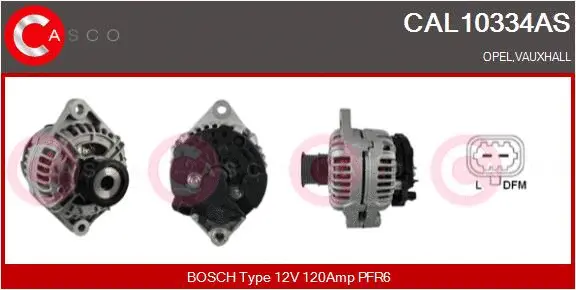 CAL10334AS CASCO Генератор (фото 1)