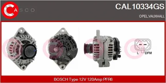 CAL10334GS CASCO Генератор (фото 1)