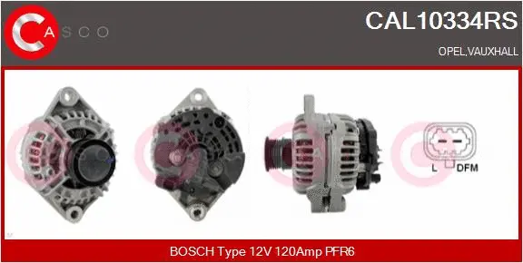 CAL10334RS CASCO Генератор (фото 1)