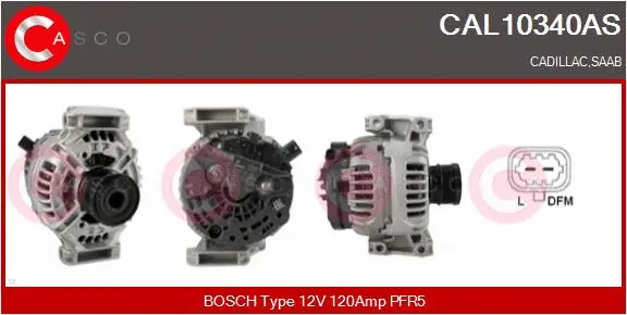 CAL10340AS CASCO Генератор (фото 1)